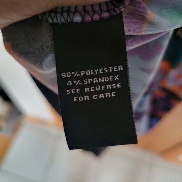 MSK Tunic Multicolored Dress Size Medium NWT - Picture 6 of 7